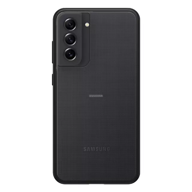 Чехол OtterBox для Galaxy S21 FE - React Series Case - Black Crystal (Clear/Black) - 77-83981