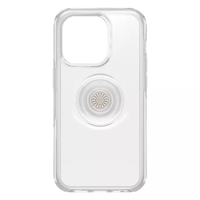 Чехол OtterBox для iPhone 14 Pro - Otter + Pop Symmetry Clear Series - Clear Pop - 77-88798