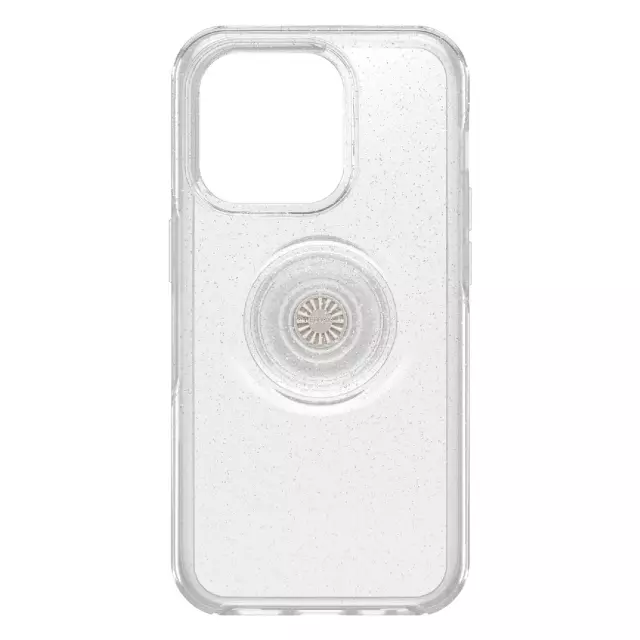 Чехол OtterBox для iPhone 14 Pro - Otter + Pop Symmetry Clear Series - Stardust Pop (Clear Glitter) - 77-88809