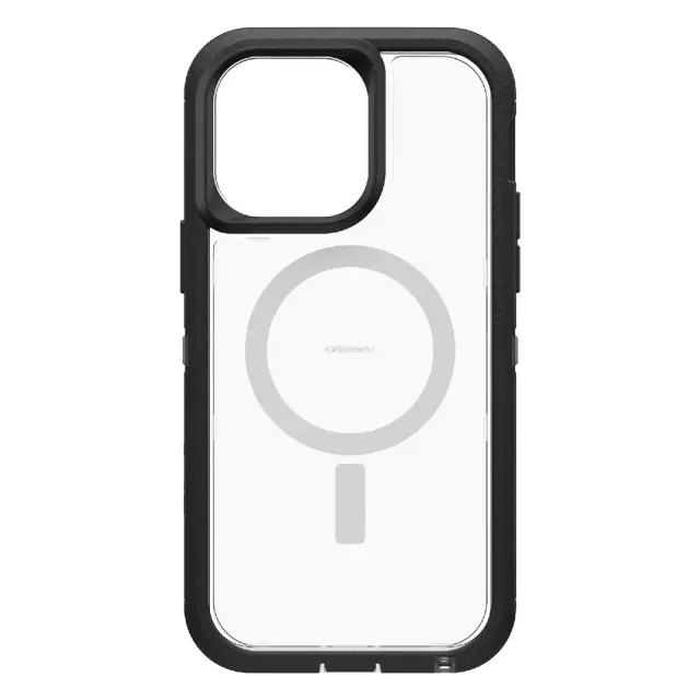 Чехол OtterBox для iPhone 14 Pro Max - Defender Series XT - Black Crystal (Clear/Black) - 77-90161