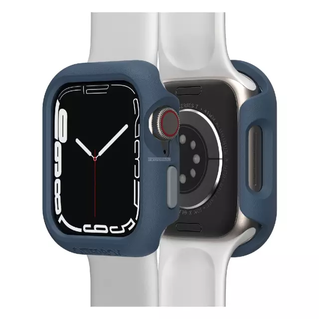Чехол OtterBox для Apple Watch 8 / 7 (41mm) - Watch Bumper - Fine Timing (Blue) - 77-87604
