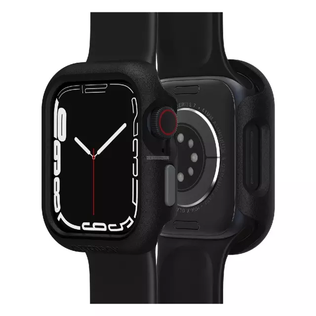 Чехол OtterBox для Apple Watch 8 / 7 (41mm) - Watch Bumper - Pavement (Black / Grey) - 77-87597