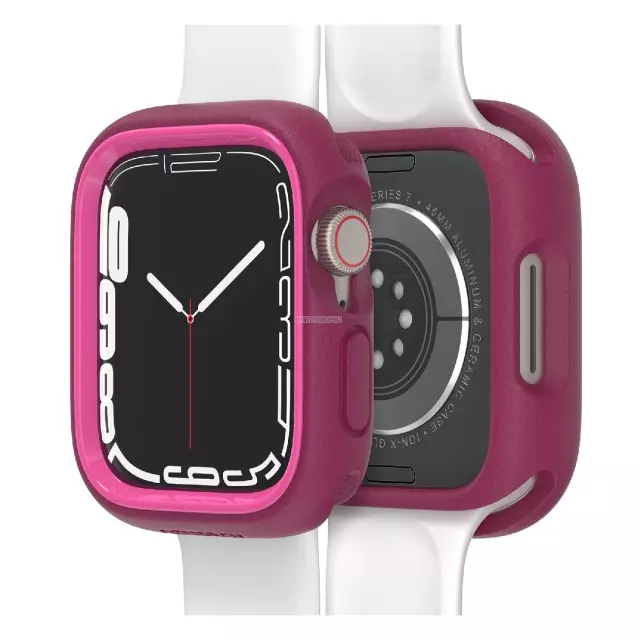Чехол OtterBox для Apple Watch 8 / 7 (45 mm) - EXO EDGE - Renaissance Pink - 77-87554