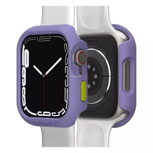 Чехол OtterBox для Apple Watch 8 / 7 (45mm) - Watch Bumper - Elixir (Light Purple) - 77-87589