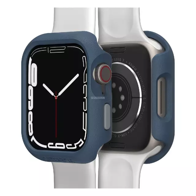 Чехол OtterBox для Apple Watch 8 / 7 (45mm) - Watch Bumper - Fine Timing (Blue) - 77-87592