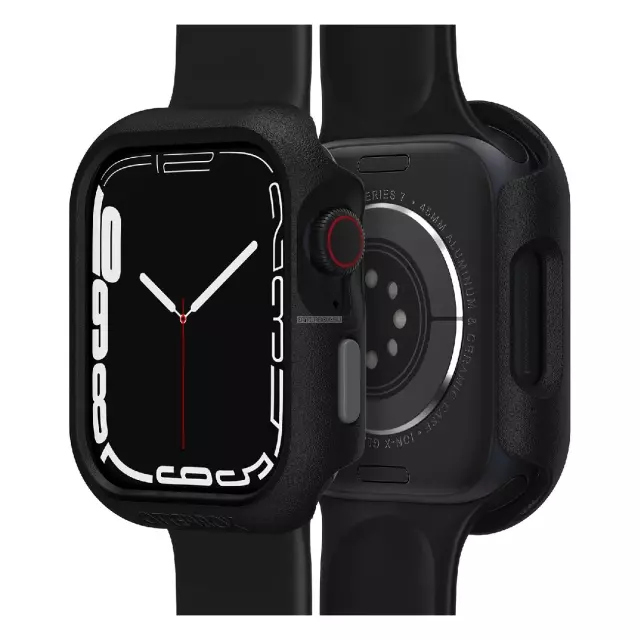 Чехол OtterBox для Apple Watch 8 / 7 (45mm) - Watch Bumper - Pavement (Black / Grey) - 77-87585