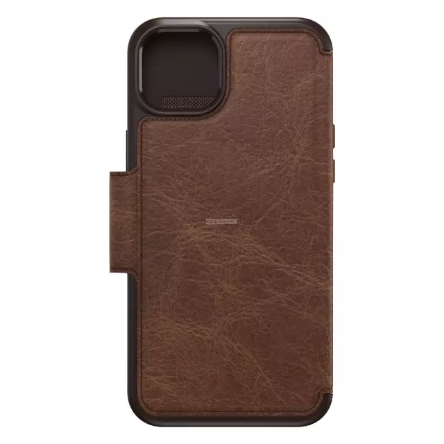 Чехол OtterBox для iPhone 14 Plus - Strada Series Folio Case - Espresso (Brown) - 77-88556