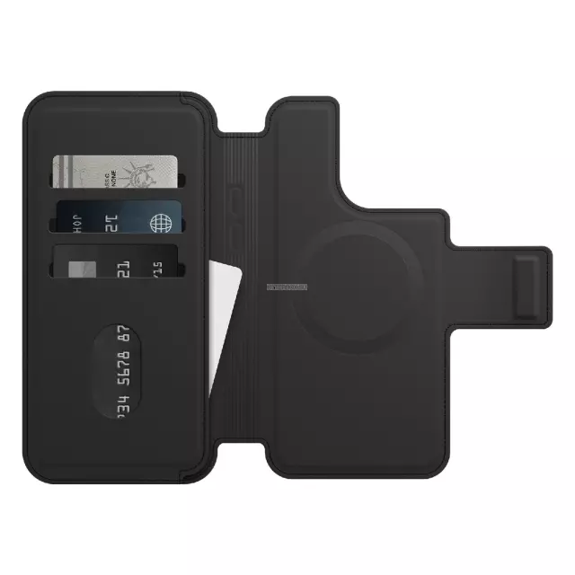 Чехол OtterBox для iPhone 14 Pro Max - Folio for MagSafe - Shadow (Black) - 77-90285