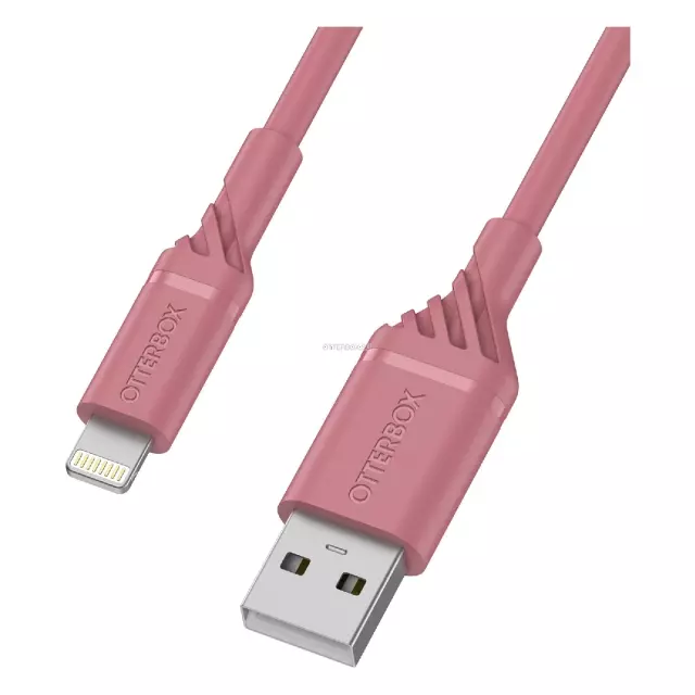Кабель OtterBox - Lightning - USB-A - Cable Mauve Rose (Pink) - 1 м - 78-52639