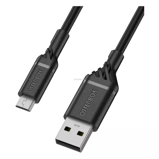 Кабель OtterBox - Micro-USB - USB-A - Black - 1 м - 78-52532