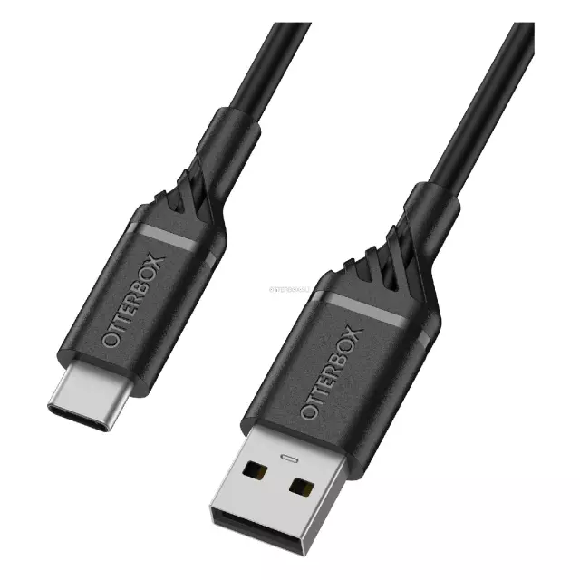 Кабель OtterBox - USB-C - USB-A - Black - 2 м - 78-52659