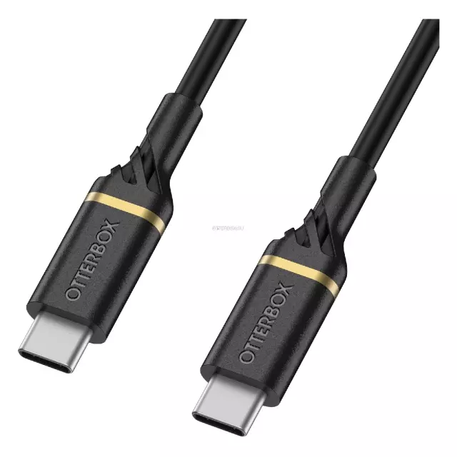 Кабель OtterBox - USB-C - USB-C - Fast Charge - Black Shimmer - 3 м - 78-52671