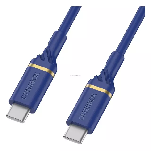 Кабель OtterBox - USB-C - USB-C - Fast Charge - Cobalt Bolt Blue - 1 м - 78-52675