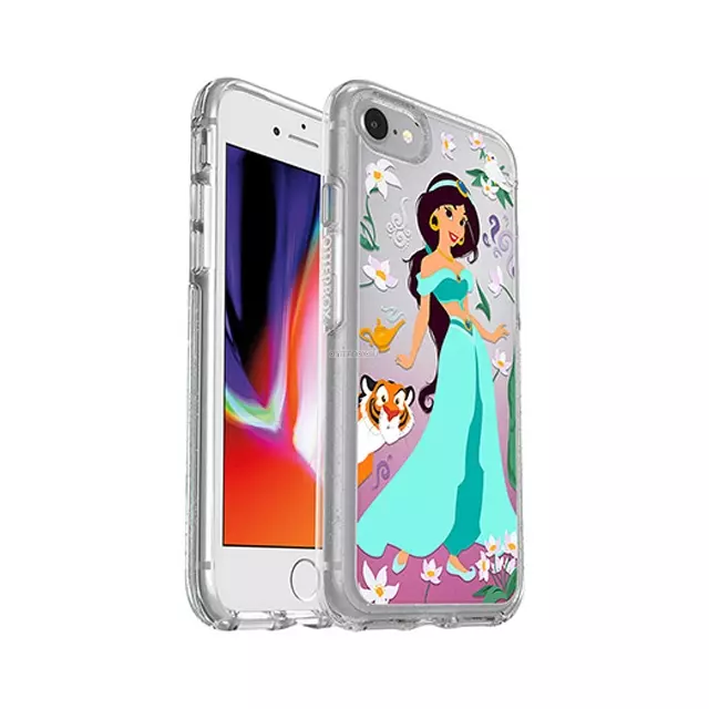 Чехол OtterBox для iPhone SE (2020) / 8 / 7 - Symmetry Power of Princess - Oasis of Independence (Jasmine) Graphic - 77-58306