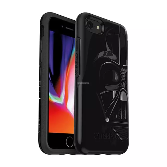 Чехол OtterBox для iPhone SE (2020) / 8 / 7 - Symmetry Galactic Collection - Darth Vader, Sith Lord Graphic - 77-61143