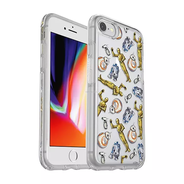 Чехол OtterBox для iPhone SE (2020) / 8 / 7 - Symmetry Galactic Collection - Droid Scramble Graphic - 77-63351