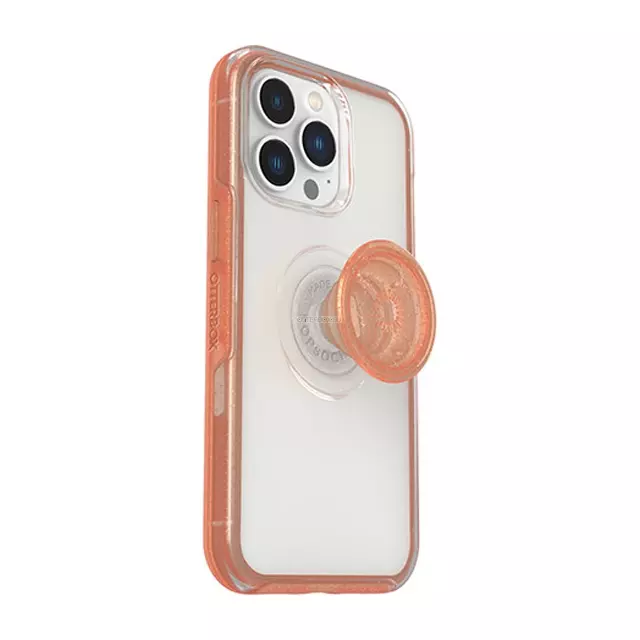Чехол OtterBox для iPhone 13 Pro - Otter + Pop Symmetry Clear - Melondramatic (Clear/Orange) - 77-84523