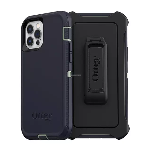 Противоударный чехол OtterBox для iPhone 12 / iPhone 12 Pro - Defender - Varsity Blues - 77-65402