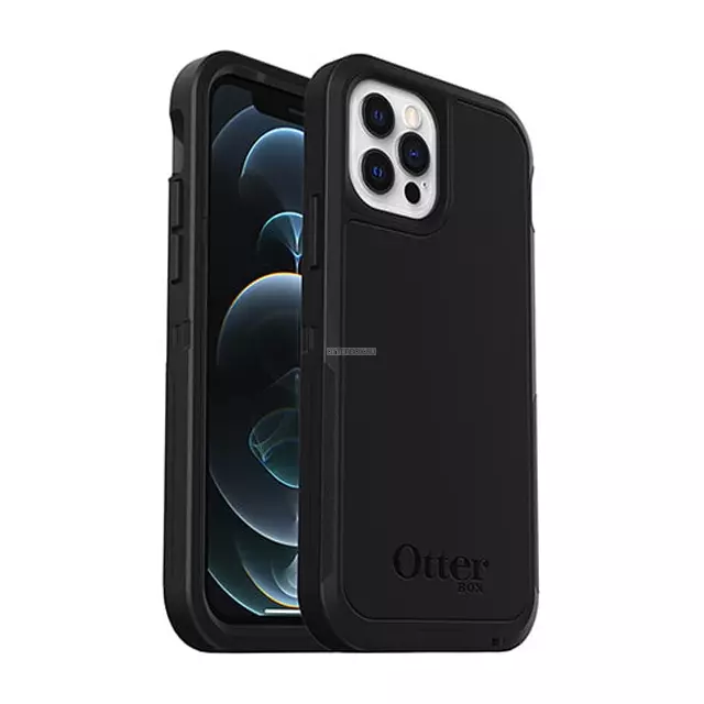 Противоударный чехол OtterBox для iPhone 12 / iPhone 12 Pro - Defender XT with MagSafe - Black - 77-80946
