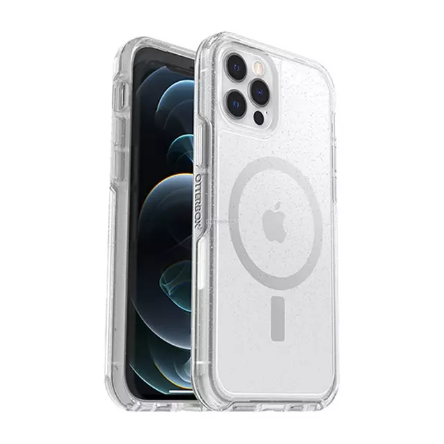 Чехол OtterBox для iPhone 12 / iPhone 12 Pro - Symmetry+ Clear for MagSafe - Stardust Glitter - 77-83281