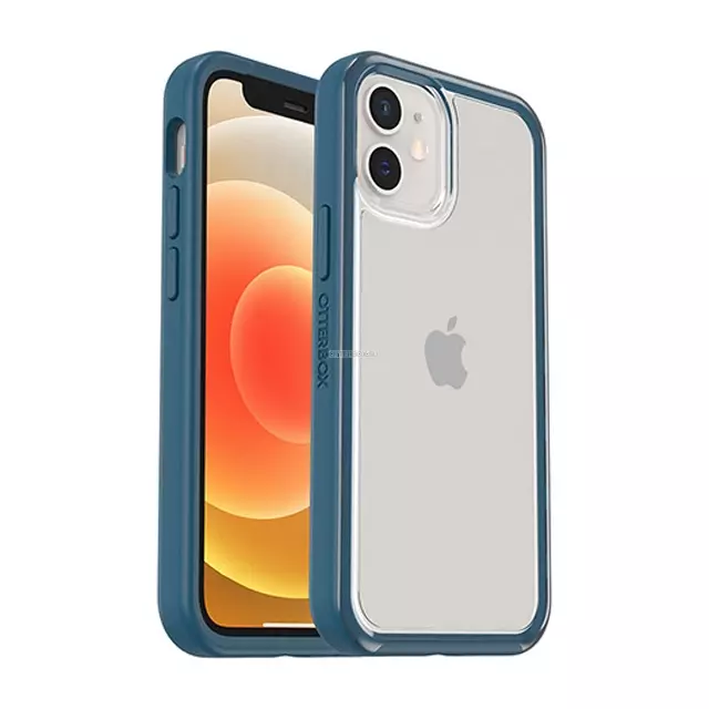 Чехол OtterBox для iPhone 12 mini - Lumen - Blue Glaze (Clear/Blue) - 77-80937