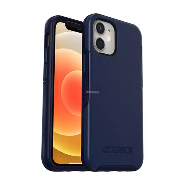 Чехол OtterBox для iPhone 12 mini - Symmetry+ with MagSafe - Navy Captain Blue - 77-80485