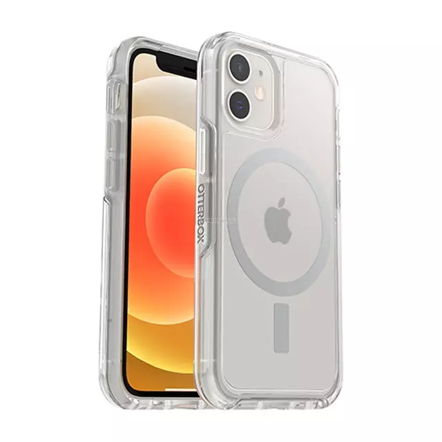 Чехол OtterBox для iPhone 12 mini - Symmetry Series+ Clear for MagSafe - Clear - 77-83340