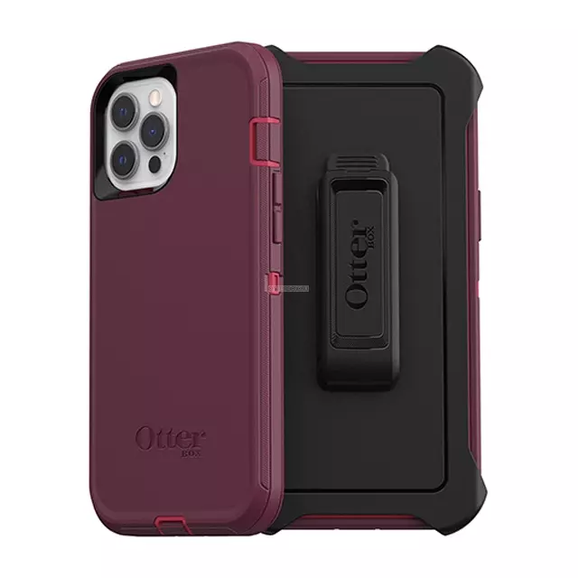 Противоударный чехол OtterBox для iPhone 12 Pro Max - Defender - Berry Potion Pink - 77-65451
