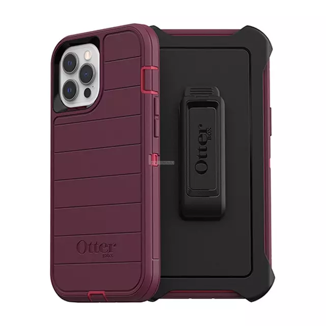Противоударный чехол OtterBox для iPhone 12 Pro Max - Defender Pro - Berry Potion Pink - 77-66270