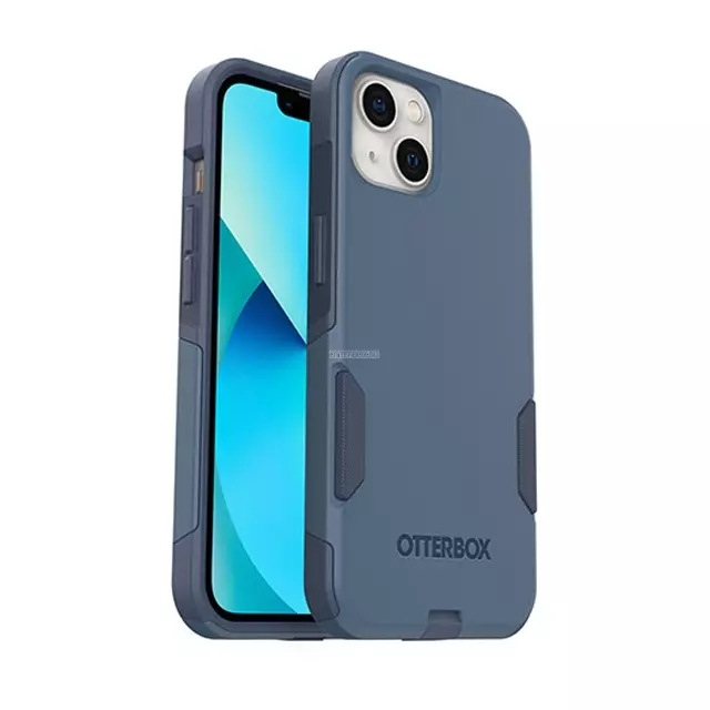 Чехол OtterBox для iPhone 13 - Commuter Antimicrobial - Rock Skip Way (Blue) - 77-85427