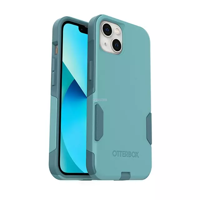 Чехол OtterBox для iPhone 13 - Commuter Antimicrobial - Riveting Way (Teal) - 77-85432