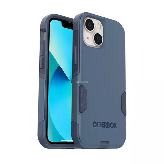 Чехол OtterBox для iPhone 13 mini - Commuter Antimicrobial - Rock Skip Way (Blue) - 77-83448