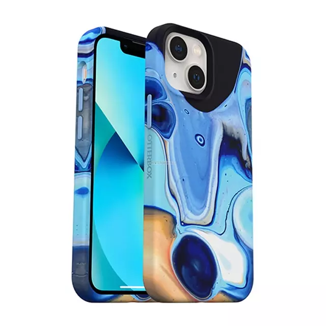 Чехол OtterBox для iPhone 13 mini - Figura with MagSafe - Saturn Graphic (Blue) - 77-84170