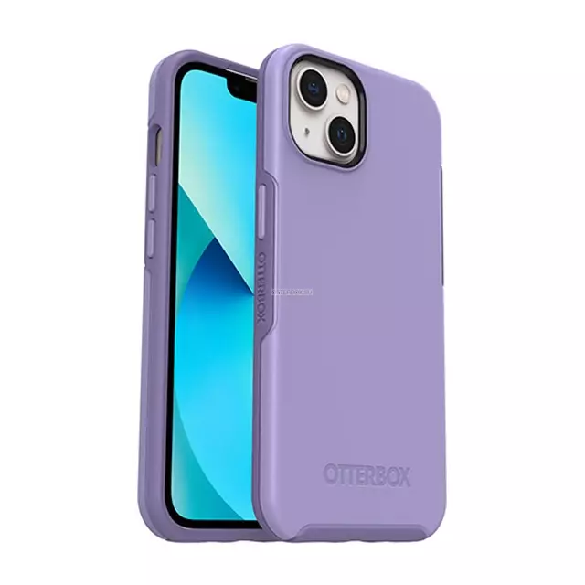 Чехол OtterBox для iPhone 13 - Symmetry Antimicrobial - Reset Purple - 77-85343