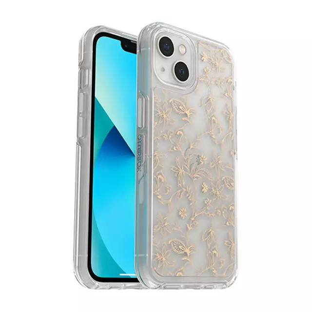 Чехол OtterBox для iPhone 13 - Symmetry Clear - Wallflower Graphic - 77-85310