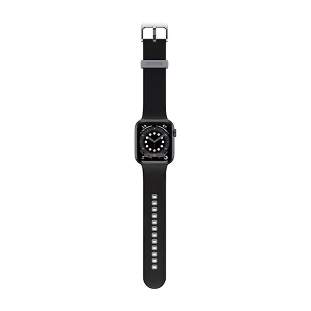 Ремешок OtterBox для Apple Watch 7 (45mm) & Apple Watch 6 / SE / 5 / 4 (44mm) - Band - Pavement (Black/Grey) - 77-83880