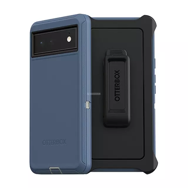 Противоударный чехол OtterBox для Pixel 6 - Defender - Fort Blue - 77-84008