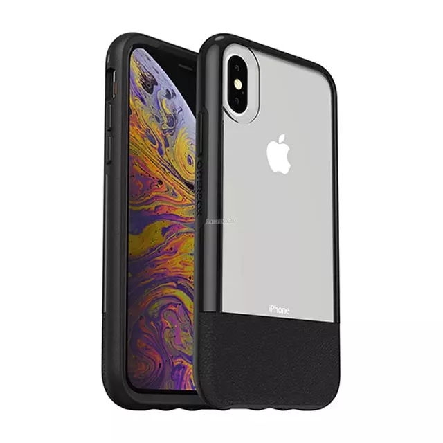 Чехол OtterBox для iPhone XS - Statement - Black (Leather) - 77-60371