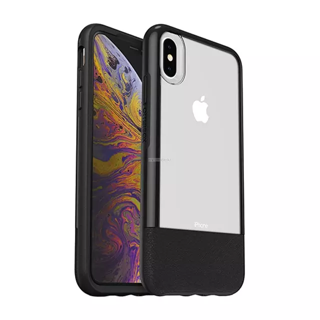 Чехол OtterBox для iPhone XS Max - Statement - Black (Leather) - 77-60365
