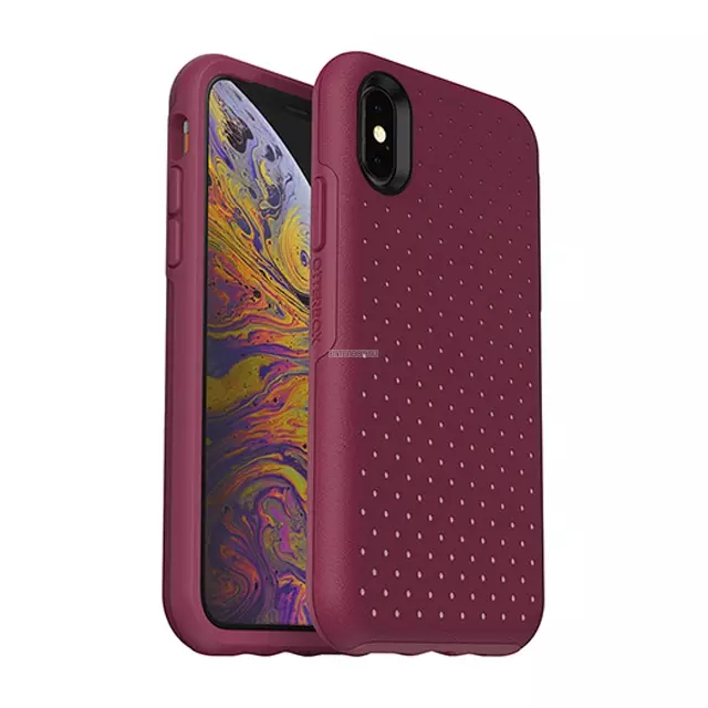 Чехол OtterBox для iPhone XS - Statement Moderne - Berry Splash - 77-60343