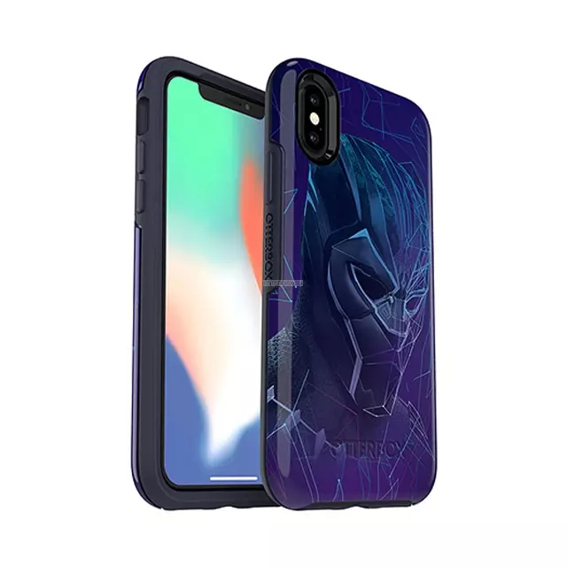Чехол OtterBox для iPhone XS / X - Symmetry Marvel Avengers - Wakanda Forever Graphic (Black Panther) - 77-58515