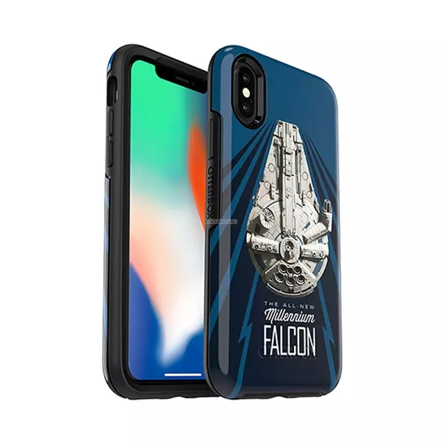 Чехол OtterBox для iPhone XS / X - Symmetry Solo: A Star Wars Story - Millennium Falcon Graphic - 77-58995
