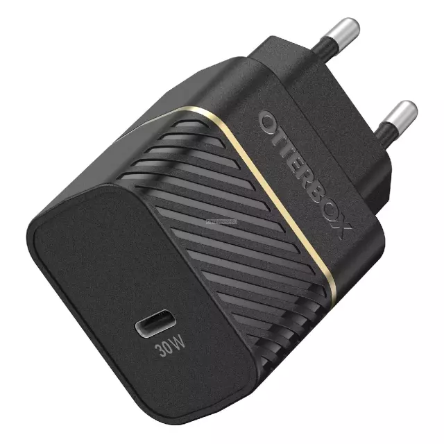 Сетевое зарядное устройство OtterBox - USB-C - 30W - Wall Charger Black Shimmer - 78-80483
