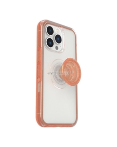 Чехол OtterBox для iPhone 13 Pro - Otter + Pop Symmetry Clear - Melondramatic (Clear/Orange) - 77-84523