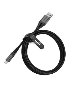 Кабель OtterBox - Lightning - USB-A Cable - Premium - Dark Ash Black - 2м - 78-52644