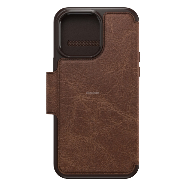 Чехол OtterBox для iPhone 14 Pro Max - Strada Series Folio Case - Espresso (Brown) - 77-88570