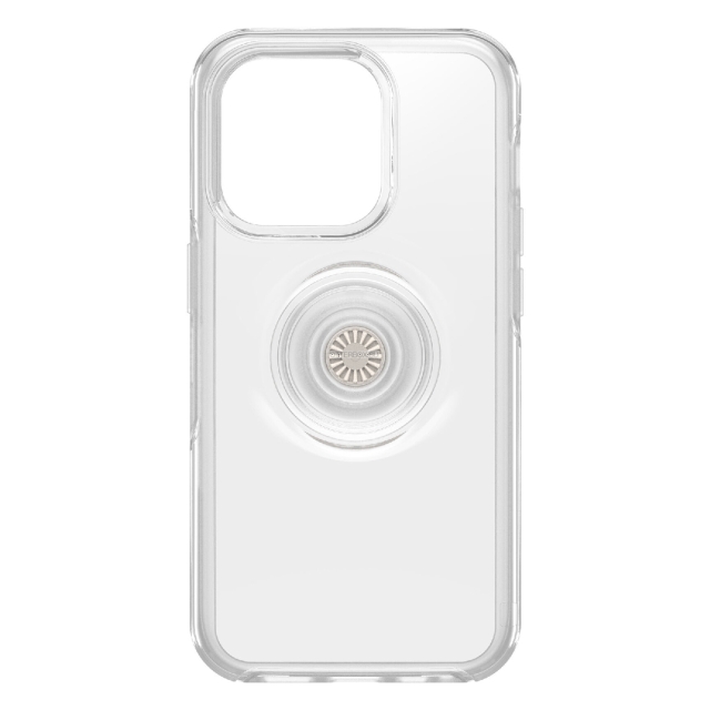 Чехол OtterBox для iPhone 14 Pro - Otter + Pop Symmetry Clear Series - Clear Pop - 77-88798