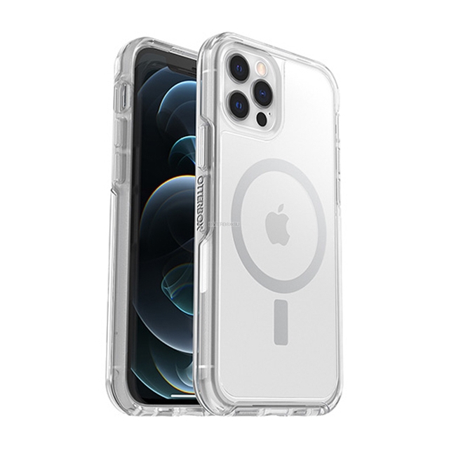 Чехол OtterBox для iPhone 12 / iPhone 12 Pro - Symmetry Series+ Clear with MagSafe - Clear - 77-83342