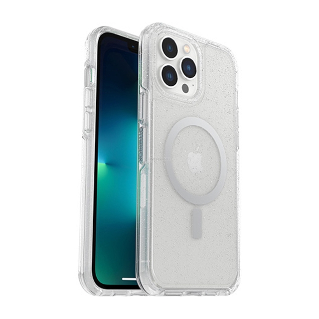 Чехол OtterBox для iPhone 13 Pro Max - Symmetry+ Clear Antimicrobial for MagSafe - Stardust 2.0 - 77-83668
