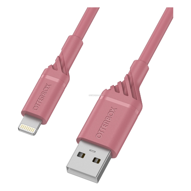 Кабель OtterBox - Lightning - USB-A - Cable Mauve Rose (Pink) - 1 м - 78-52639